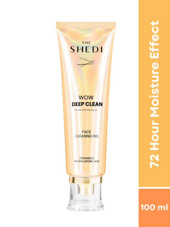 WOW Deep Clean – Water-Based Facial Cleansing Gel – Up to 72-Hour Hydration Effect